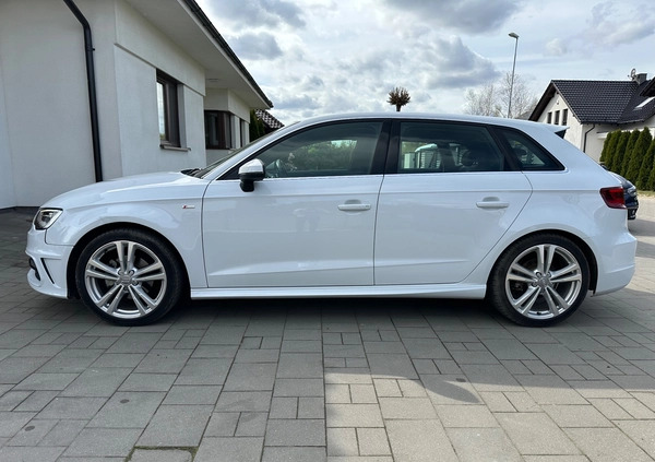 Audi A3 cena 41900 przebieg: 92000, rok produkcji 2016 z Lubycza Królewska małe 191